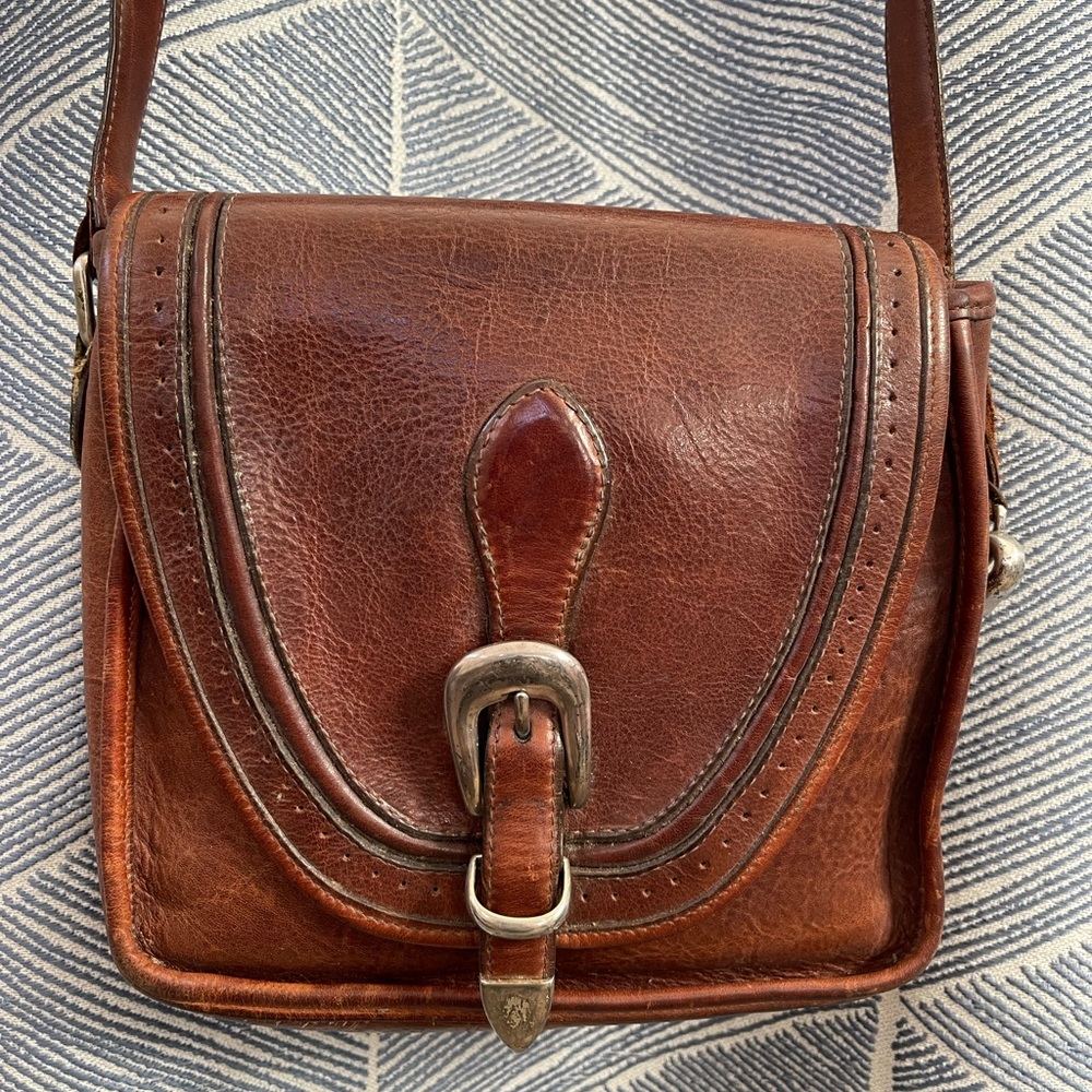 Brighton vintage brown crossbody